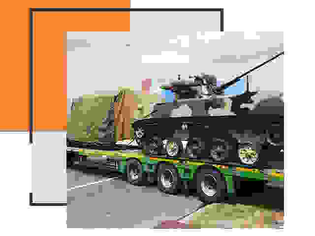 Перевозка военной техники в Георгиевске