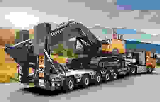 Негабаритная перевозка с учетом высоты в Георгиевске